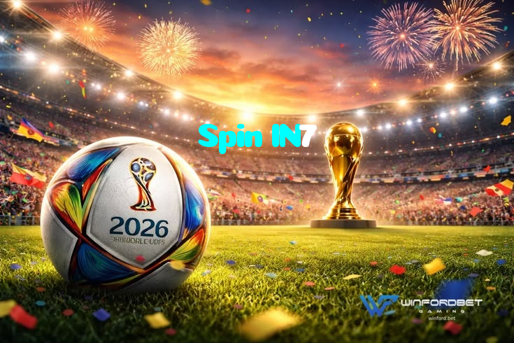 Spin IN7 casino presented on mobile device in Pakistan with slots and live games